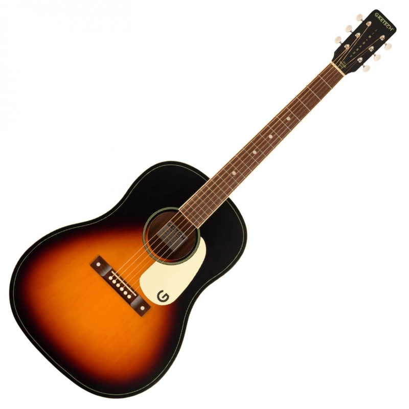 Gretsch Jim Dandy™ Dreadnought, Walnut Fingerboard, White Pickguard, Rex Burst 2711200535