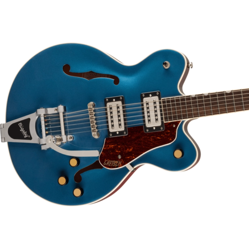 Gretsch G2622T Streamliner™ Center Block Double-Cut with Bigsby®, Laurel Fingerboard, Broad’Tron™ BT-3S Pickups, Dark Denim