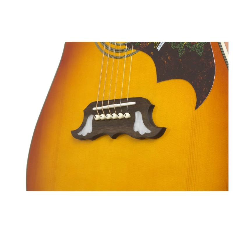 Epiphone Dove Studio (Solid Top; Fishman Sonitone) Violinburst EEDVVBNH1