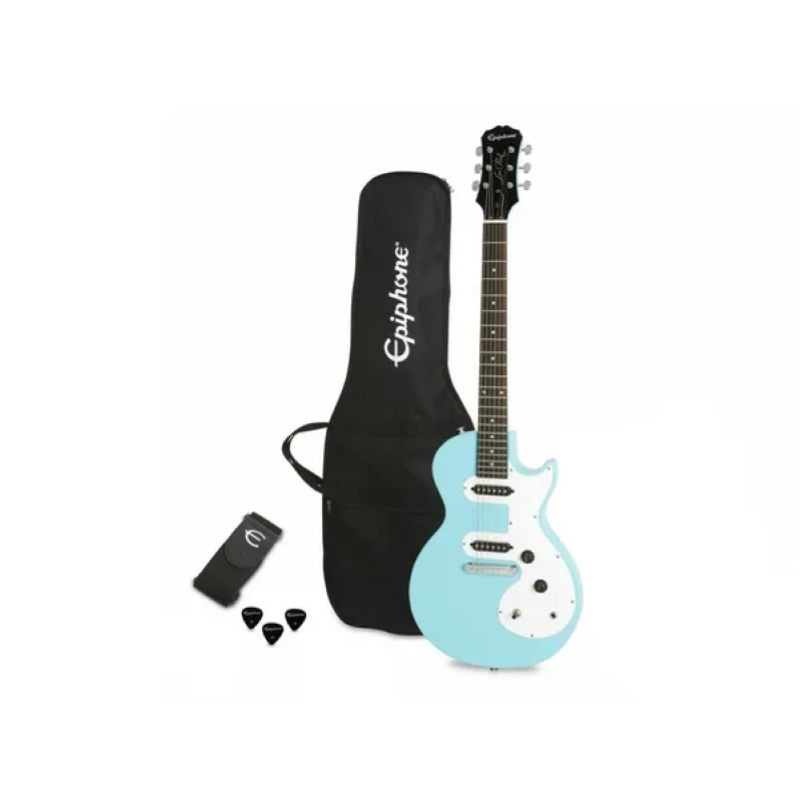 Epiphone Power Players Les Paul Ice Blue (Incl. Gig bag, Cable, Picks) ES1PPLPFBNH1