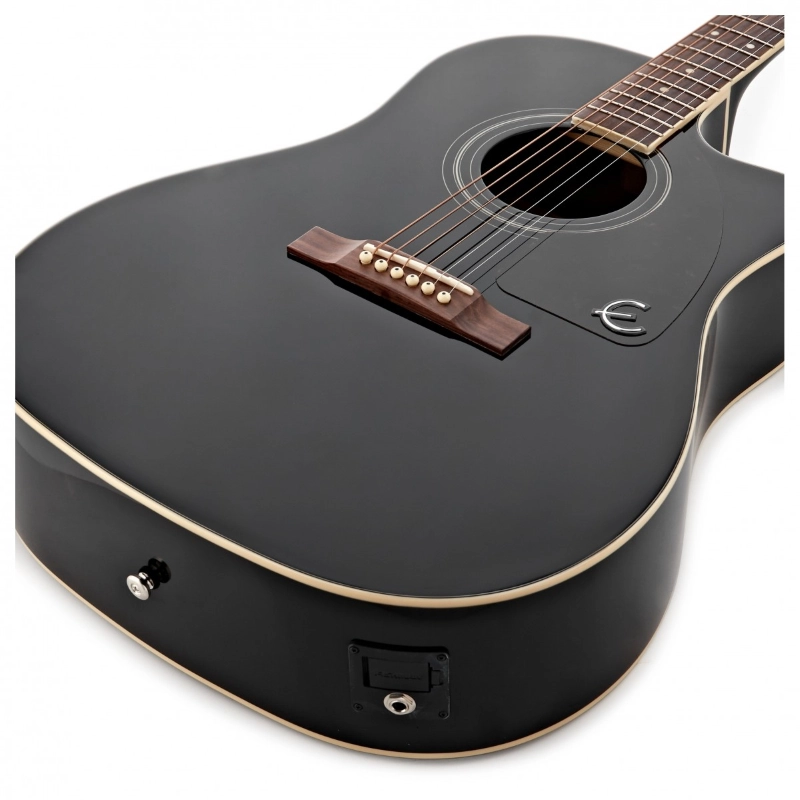 Epiphone J-45 EC Studio Solid Top Fishman Presys-II Ebony EE2SEBNH3