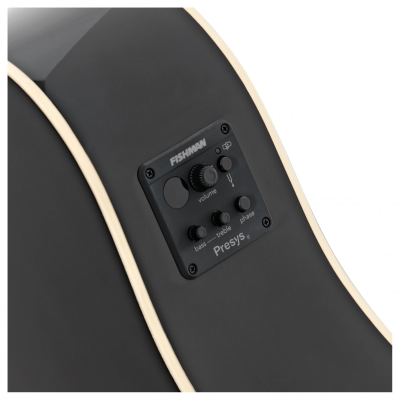 Epiphone J-45 EC Studio Solid Top Fishman Presys-II Ebony EE2SEBNH3