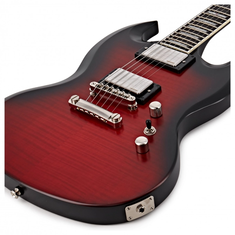 Epiphone SG Prophecy Red Tiger Aged Gloss (Incl. Premium Gig Bag) EISGYABTBN1