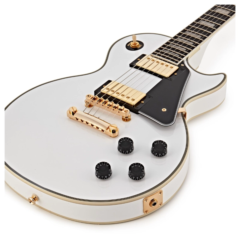 Epiphone Les Paul Custom Alpine White EILCAWGH1