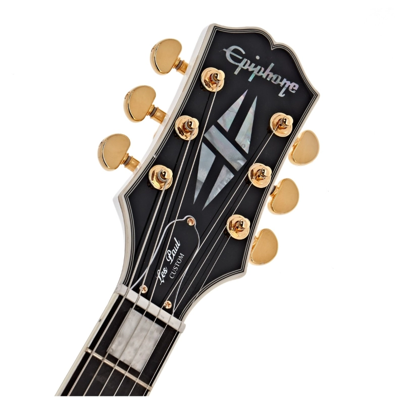 Epiphone Les Paul Custom Alpine White EILCAWGH1
