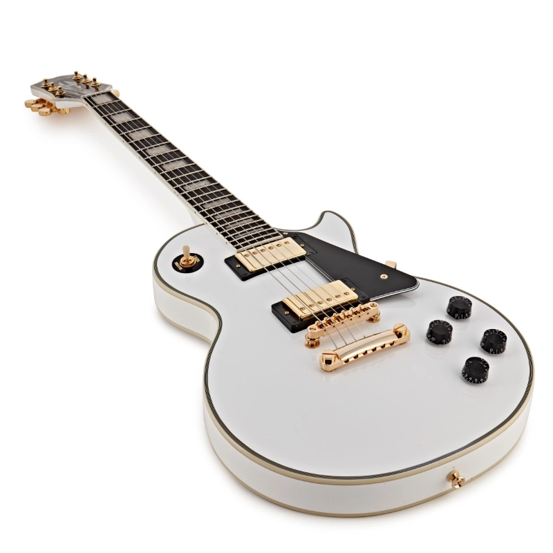 Epiphone Les Paul Custom Alpine White EILCAWGH1