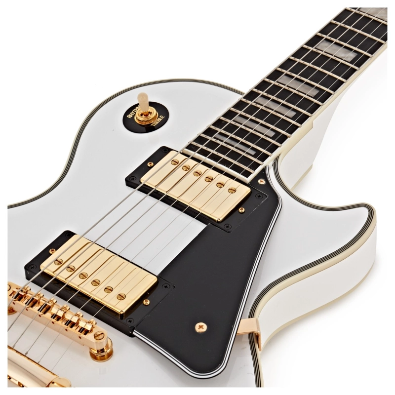 Epiphone Les Paul Custom Alpine White EILCAWGH1