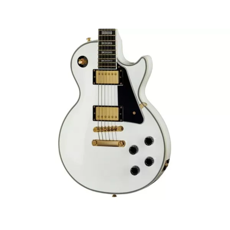Epiphone Les Paul Custom Alpine White EILCAWGH1