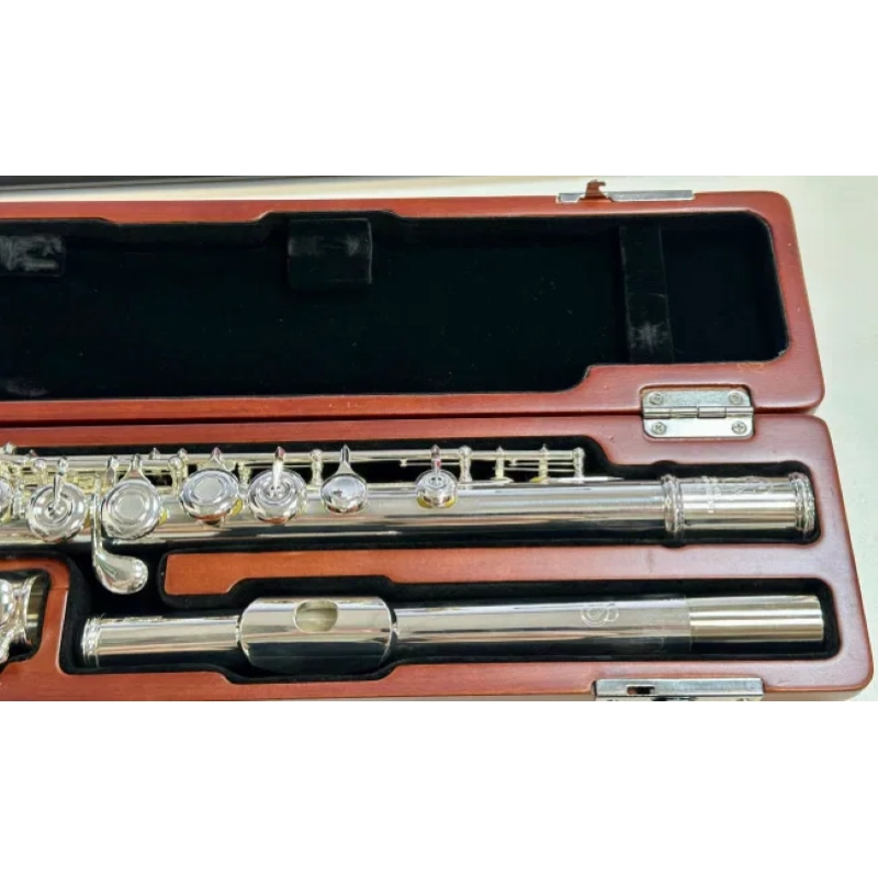 SG Flutes SF01 CE Flauto Traverso Argentato Fori Chiusi C Low