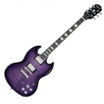 Epiphone SG Modern Figured Purple Burst (Incl. Premium Gig Bag) EISMPRBNH1