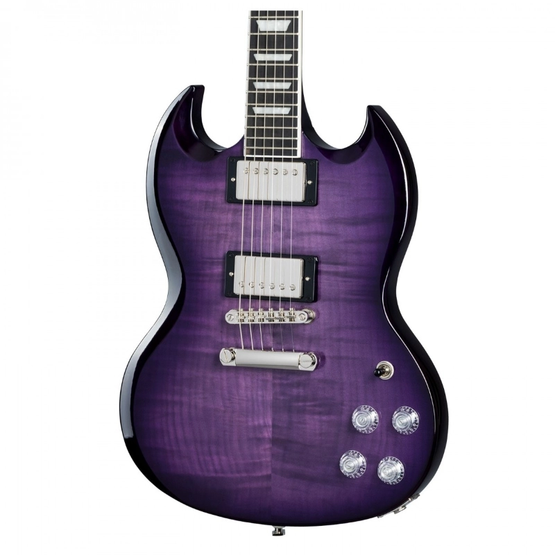 Epiphone SG Modern Figured Purple Burst (Incl. Premium Gig Bag) EISMPRBNH1