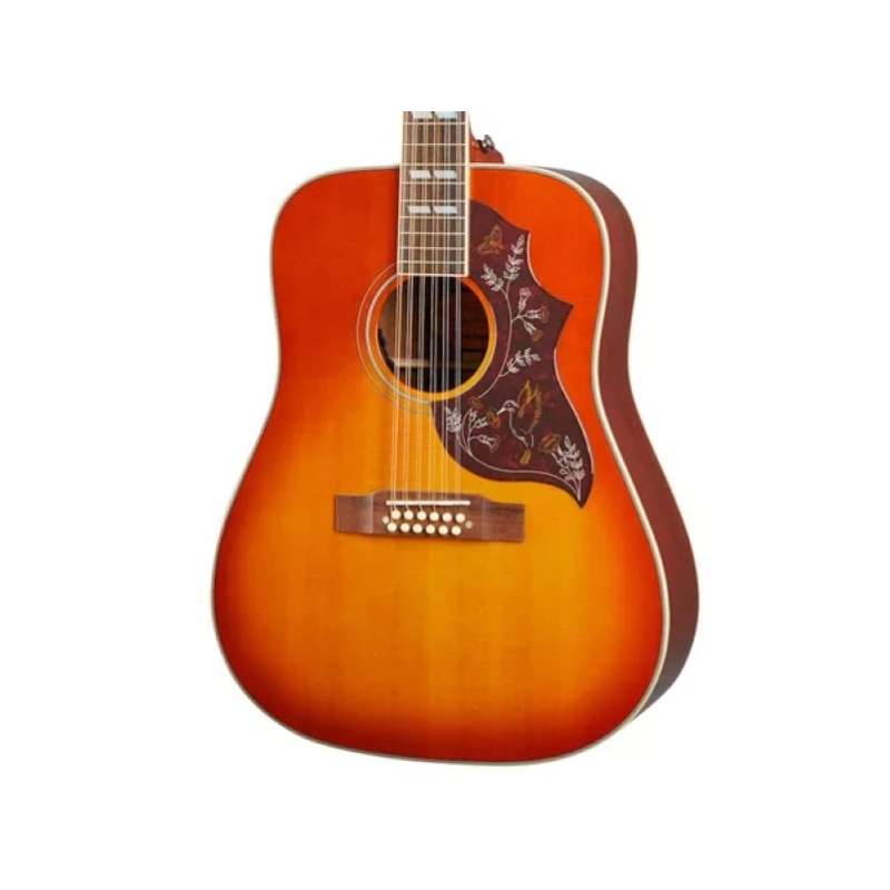 Epiphone Hummingbird 12-String Aged Cherry Sunburst Gloss IGMTHUM12ACHNH1