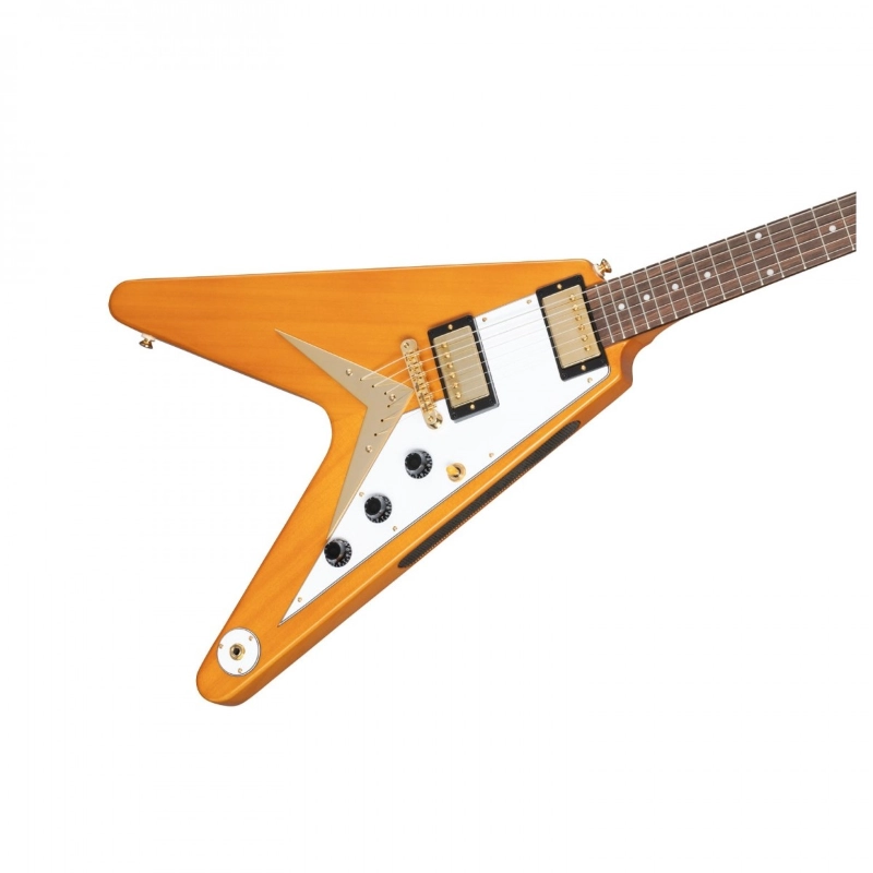 Epiphone Flying V 1958 Korina Aged Natural IGCKFVWANAGH1