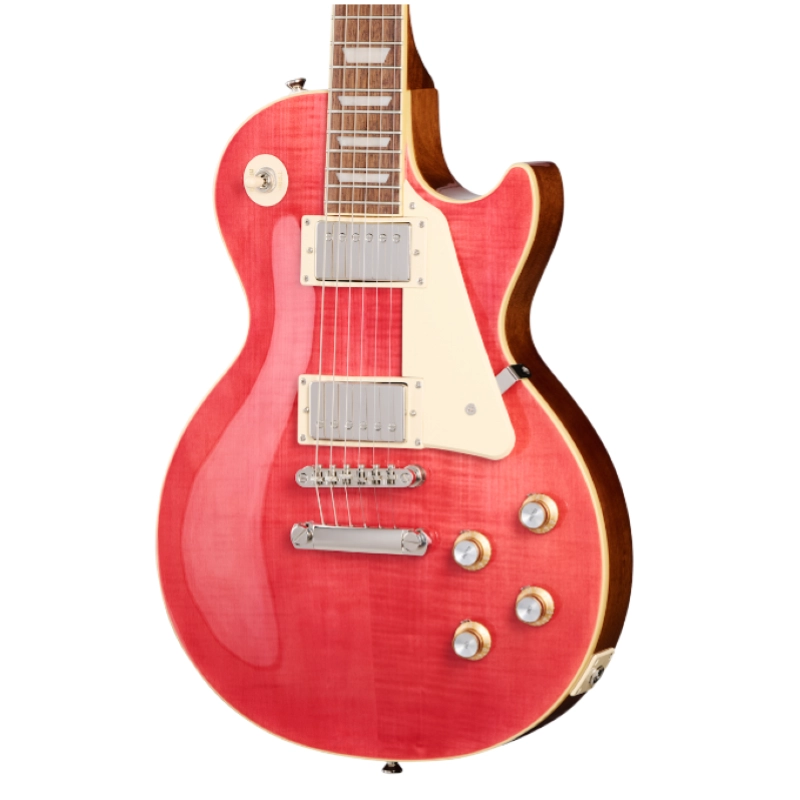 Epiphone Les Paul Standard 60s Figured Fuchsia (Incl. Premium Gig Bag) EIGLP6FUNH1