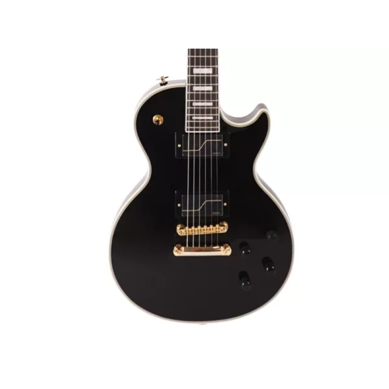 Epiphone Matt Heafy Origins Les Paul Custom Ebony with Case EILPCMKH6EBGH3