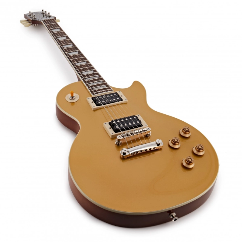 Epiphone Slash "Victoria" Les Paul Standard Goldtop (Incl. Hard Case) EILPSLASHMGNH3