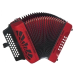 HOHNER FISA COMPADRE ROSSA DIATONICA 12 BASSI
