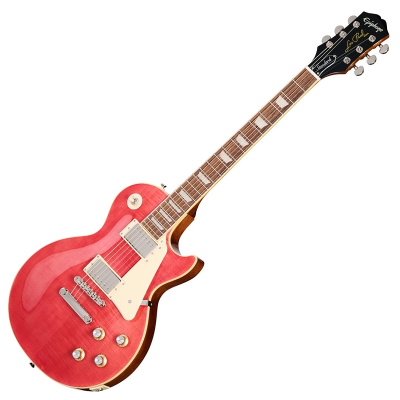 Epiphone Les Paul Standard 60s Figured Fuchsia (Incl. Premium Gig Bag) EIGLP6FUNH1