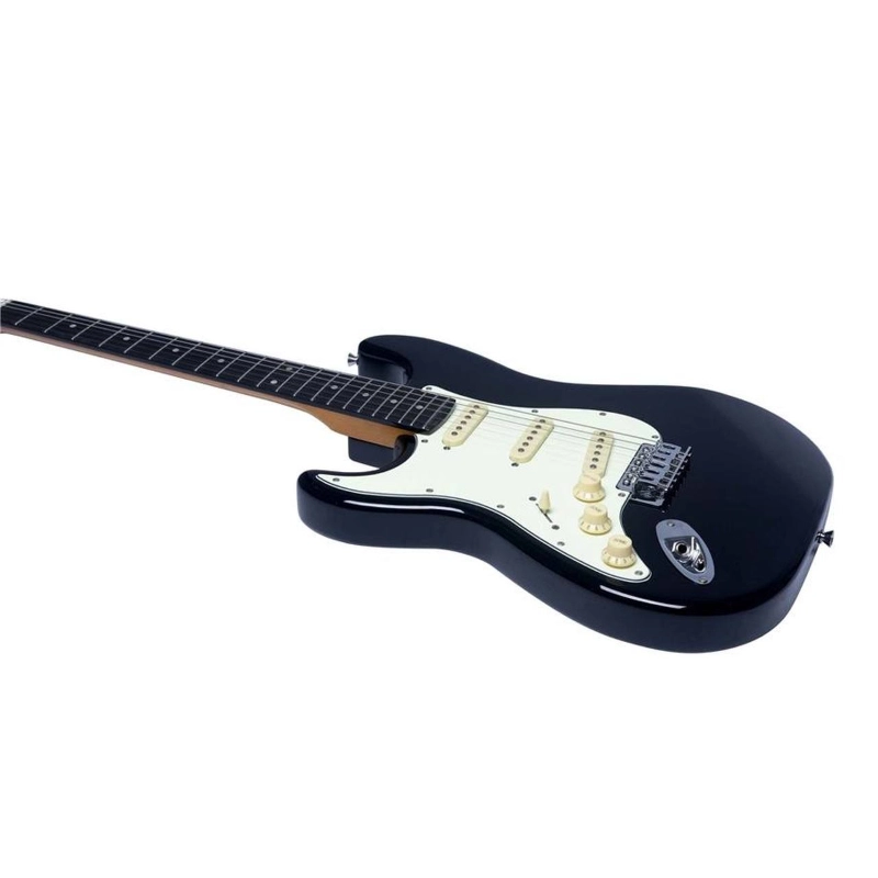 Eko Guitars ST-300 Black LH