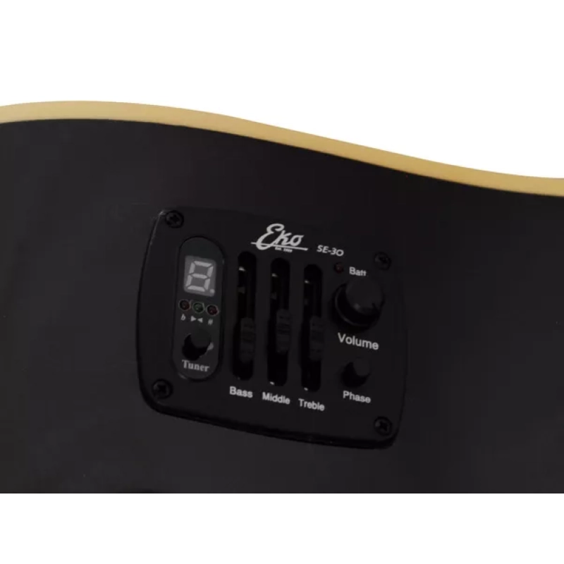 Eko Ranger 6 Red Sunburst - Chitarra acustica colore Rosso sfumato