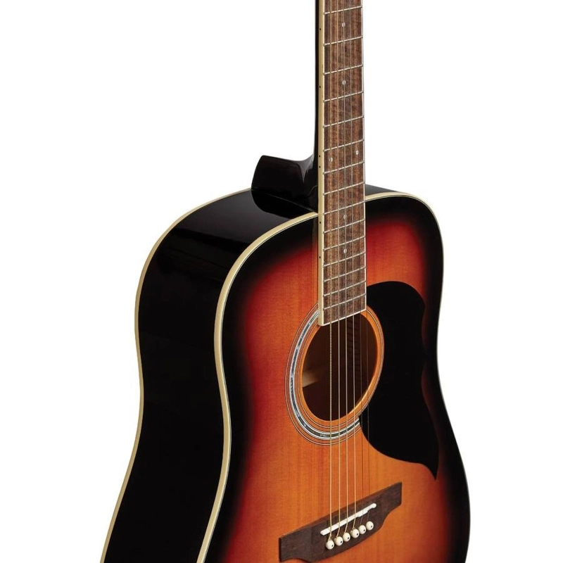 Eko Ranger 6 Brown Sunburst - Chitarra acustica colore Brown Sfumato