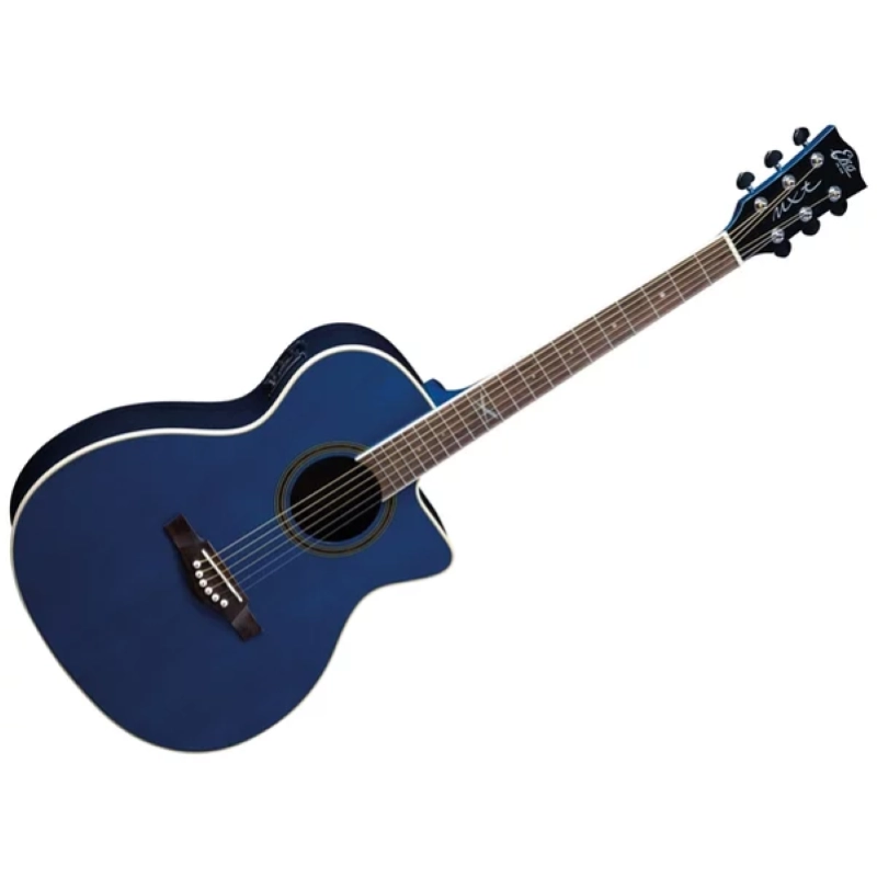 Eko Guitars NXT A100ce See Through Blue