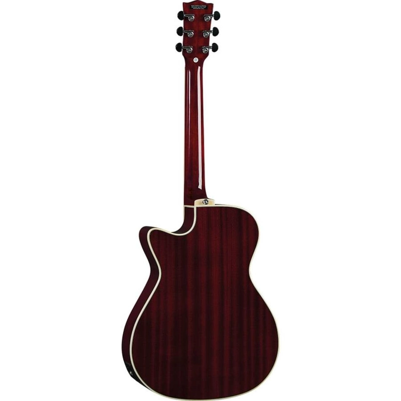 Eko Guitars NXT A100ce See Through Red
