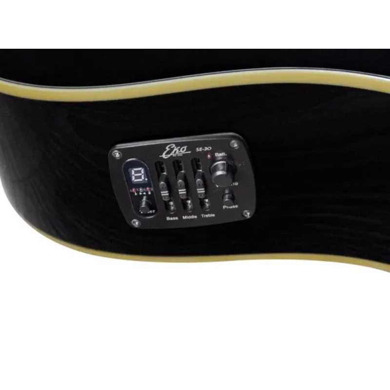 Eko Ranger 6 Blue Sunburst - Chitarra acustica Blu sfumato