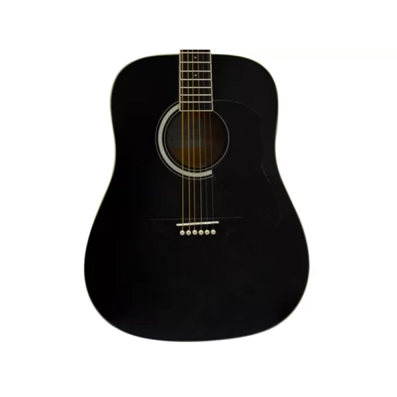 Eko Ranger 6 Black - Chitarra acustica colore Nero