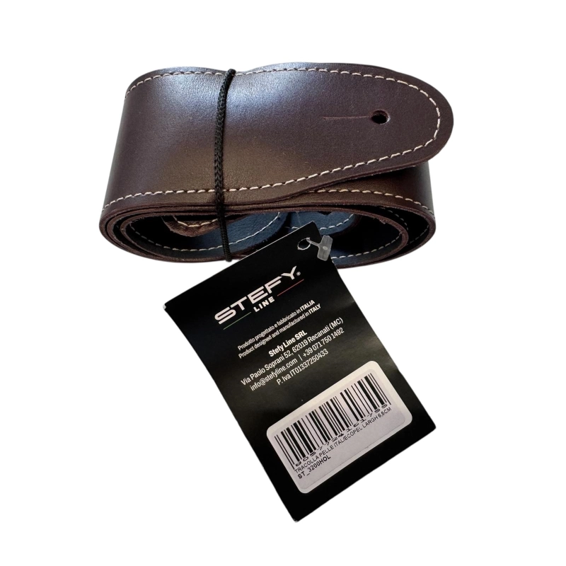 Stefy Line tracolla chitarra/basso ecopelle larghezza 6,5 cm