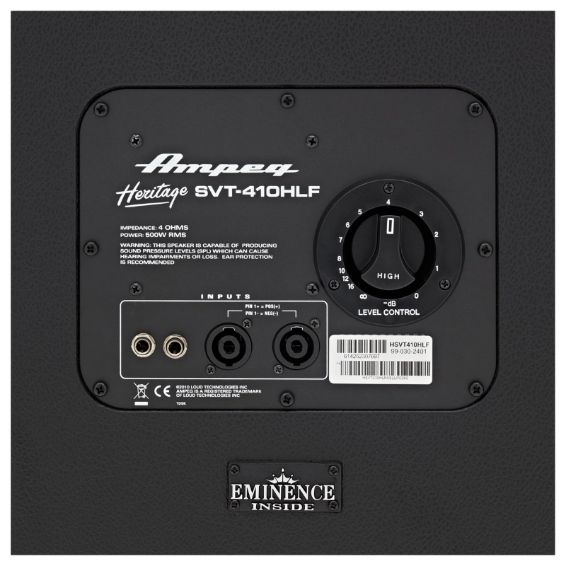 Ampeg SVT410HLF Cabinet per basso 500W 4 x 10"