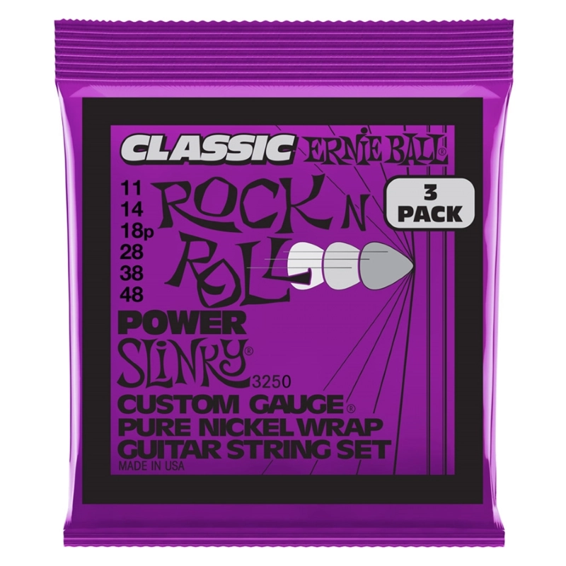 Ernie Ball 3250 Power Slinky Clas RnR Pk 11 48