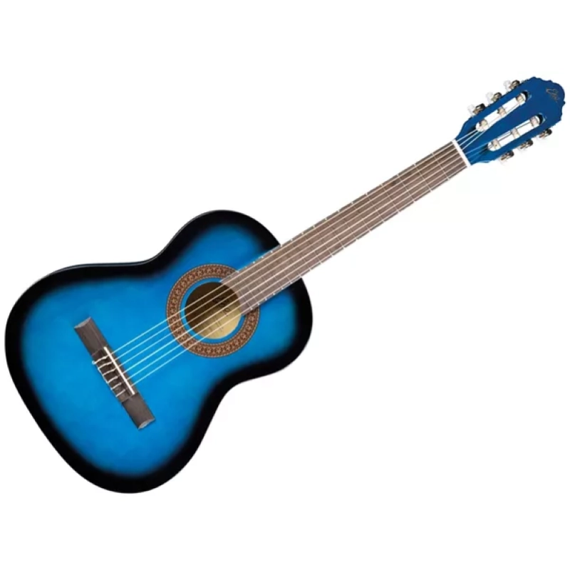 Eko CS-5 Chitarra classica 3/4 Blue Burst