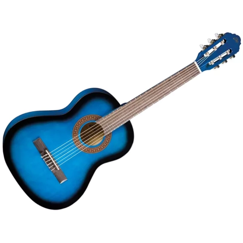 Eko CS-5 Chitarra classica 3/4 Blue Burst