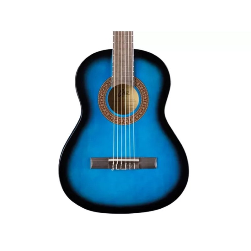 Eko CS-5 Chitarra classica 3/4 Blue Burst