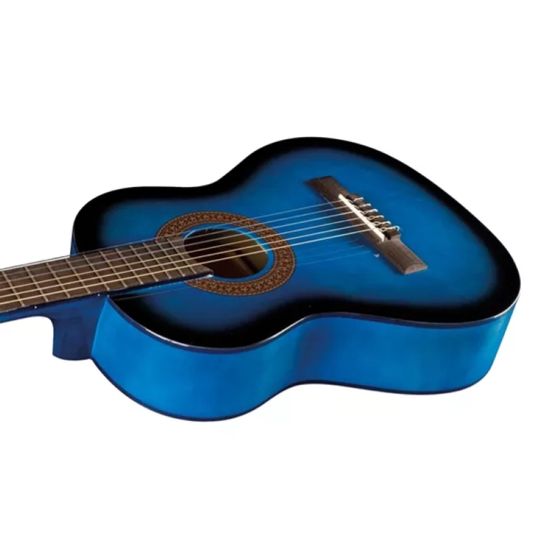 Eko CS-5 Chitarra classica 3/4 Blue Burst