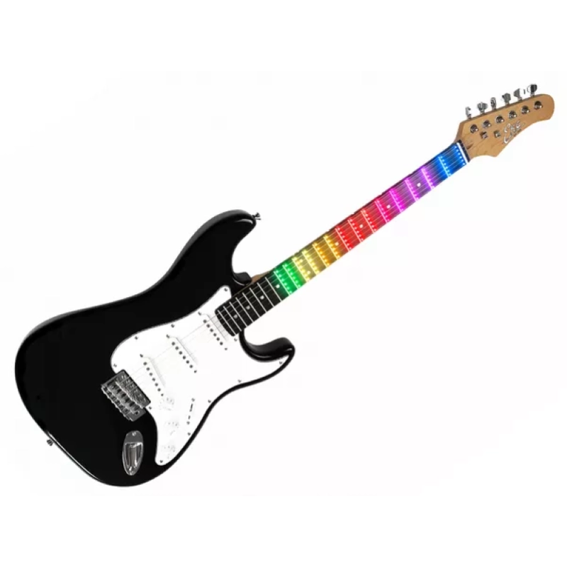 Eko Guitars S-300 Black Visual Note