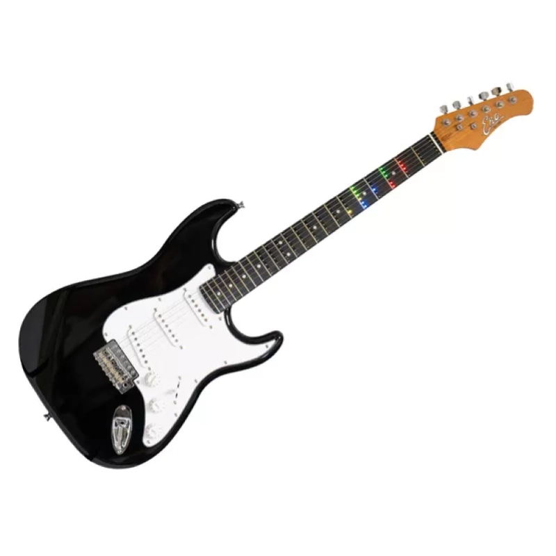 Eko Guitars S-300 Black Visual Note