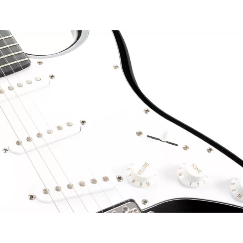 Eko Guitars S-300 Black Visual Note