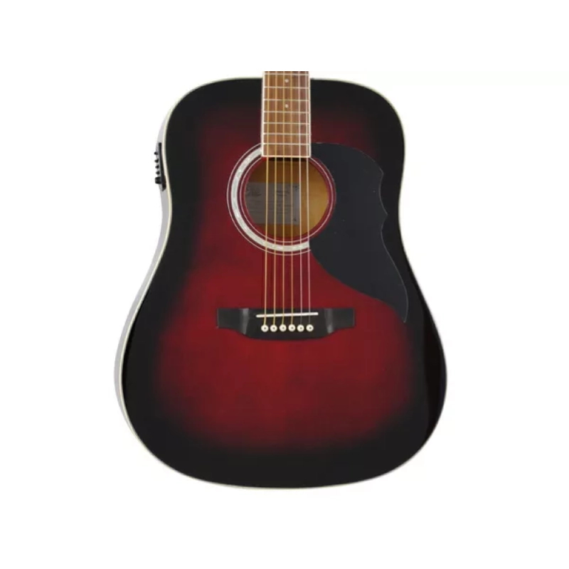 Eko Ranger 6 Eq Red Sunburst - Chitarra acustica elettrificata colore Rosso sfumato