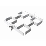 Proel MOD04LL4 Gancio per la Connessione tra Quattro Gambe