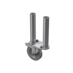 Proel MODRL2H30 Gamba Doppia con Ruota Altezza 30 cm