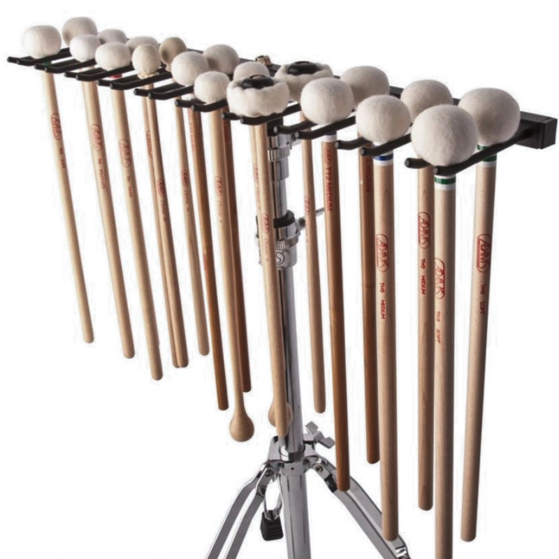 Adams 4MTMH1 Mallet Holder per 10 paia di battenti per timpani mallets