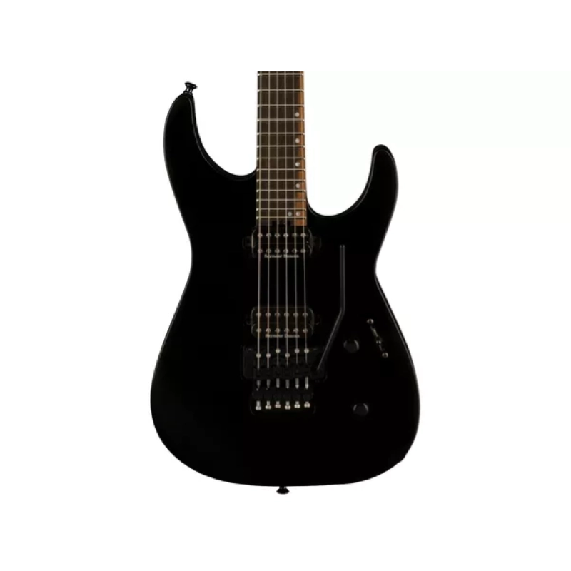 Jackson American Series Virtuoso, Streaky Ebony Fingerboard, Satin Black 2802401868