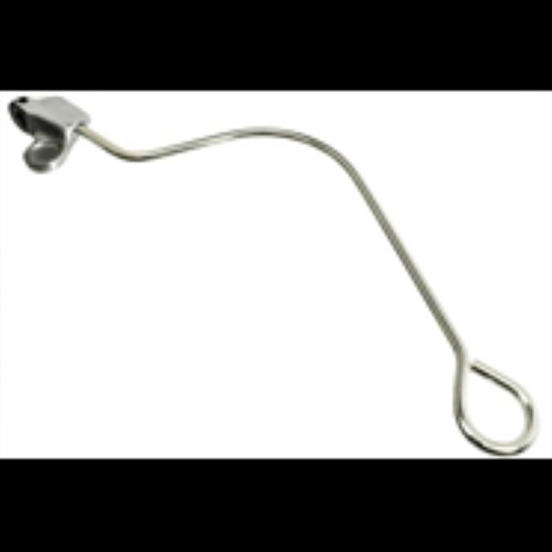 Bigsby Handle Assembly, M.T. Wire Style, Stainless