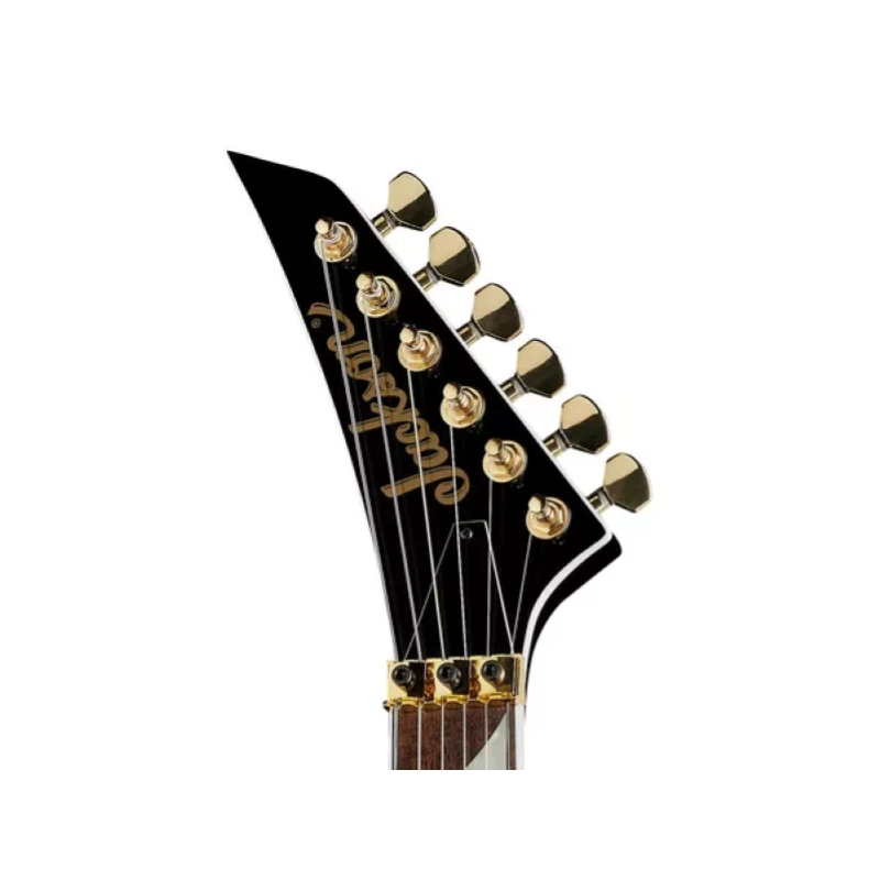 Jackson X Series Rhoads RRX24, Rosewood Fingerboard, Black with Yellow Bevels 2913636598