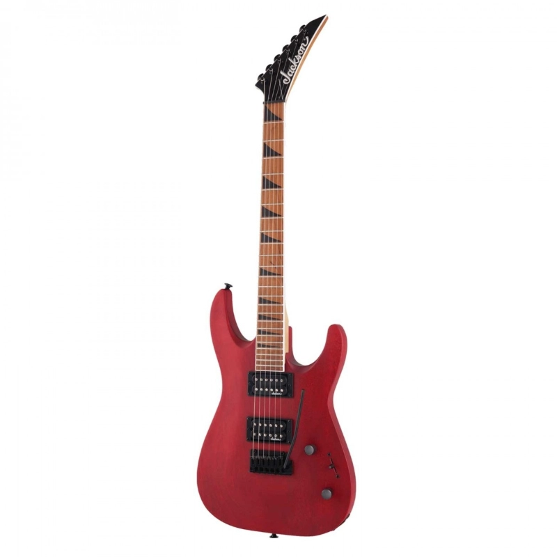 Jackson JS Series Dinky™ Arch Top JS24 DKAM, Caramelized Maple Fingerboard, Red Stain