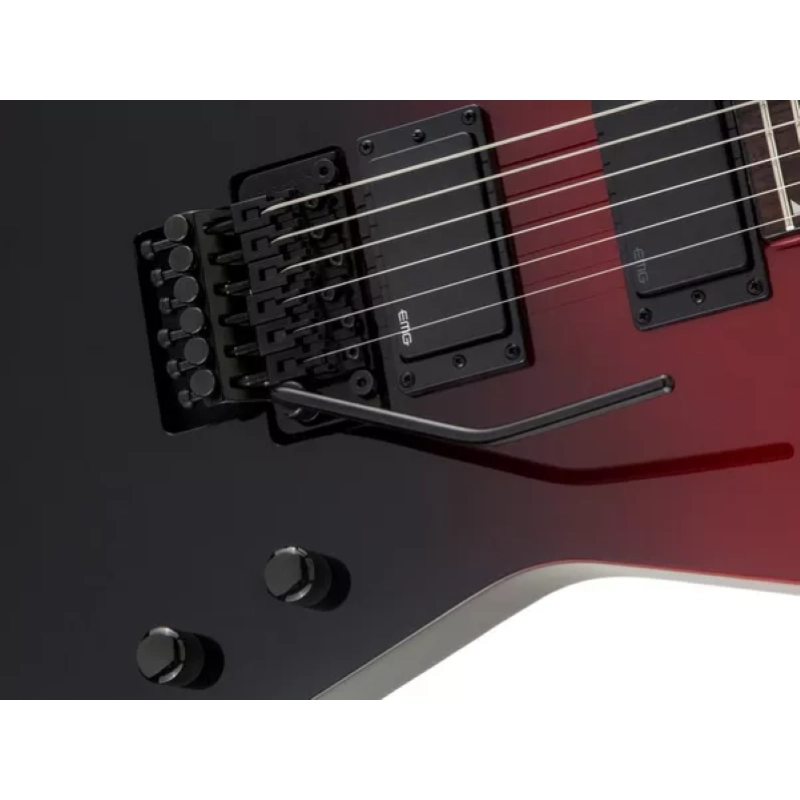 Jackson Pro Series Signature Phil Demmel Demmelition Fury PD, Laurel Fingerboard, Red Tide Fade