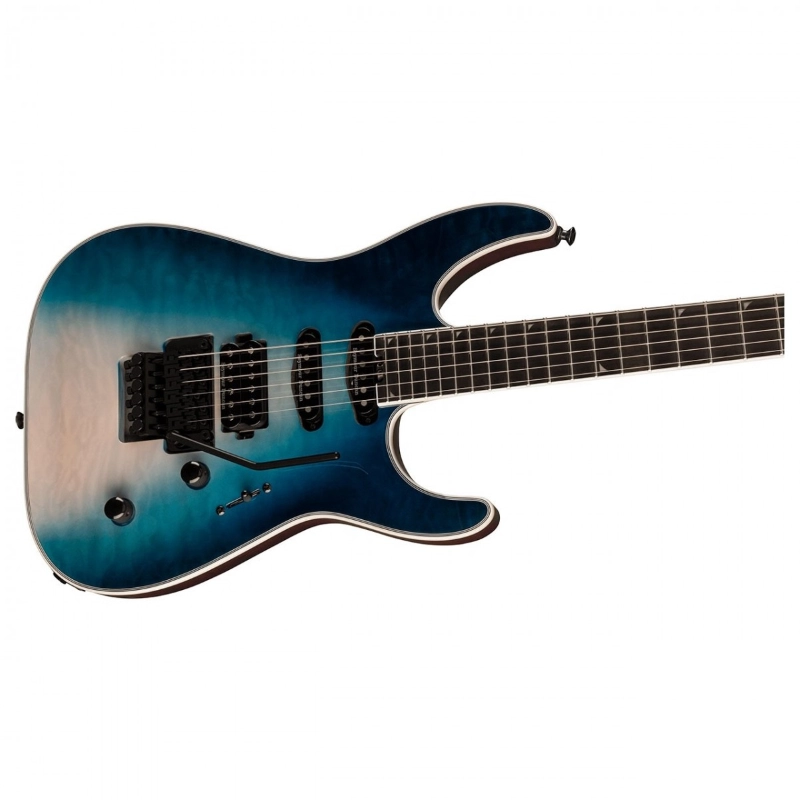 Jackson Pro Plus Series Soloist™ SLA3Q, Polar Burst, Ebony Fingerboard