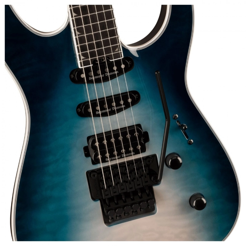 Jackson Pro Plus Series Soloist™ SLA3Q, Polar Burst, Ebony Fingerboard